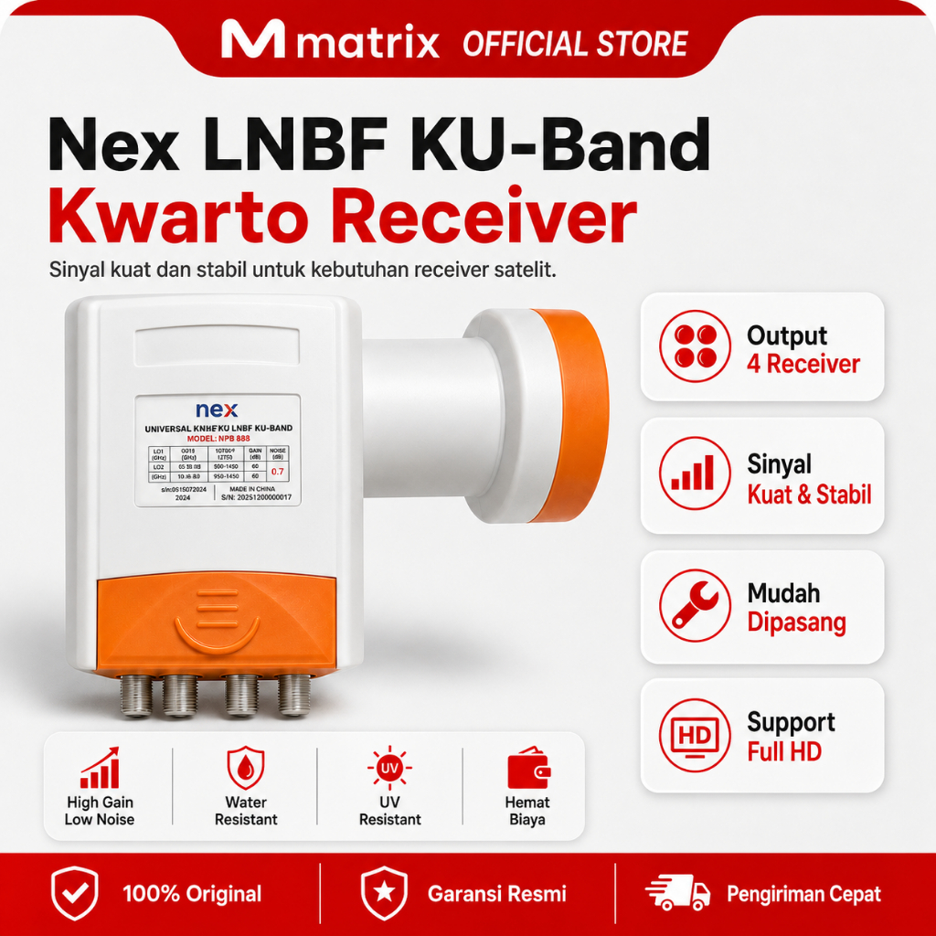 MATRIX - LNB KU-Band Kwarto