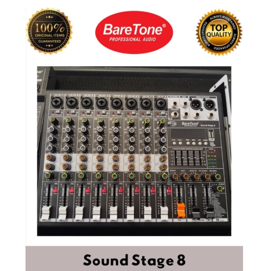 Mixer Baretone 8 Chanel Sound Stage 8 / Sound Stage8  99 DSP
