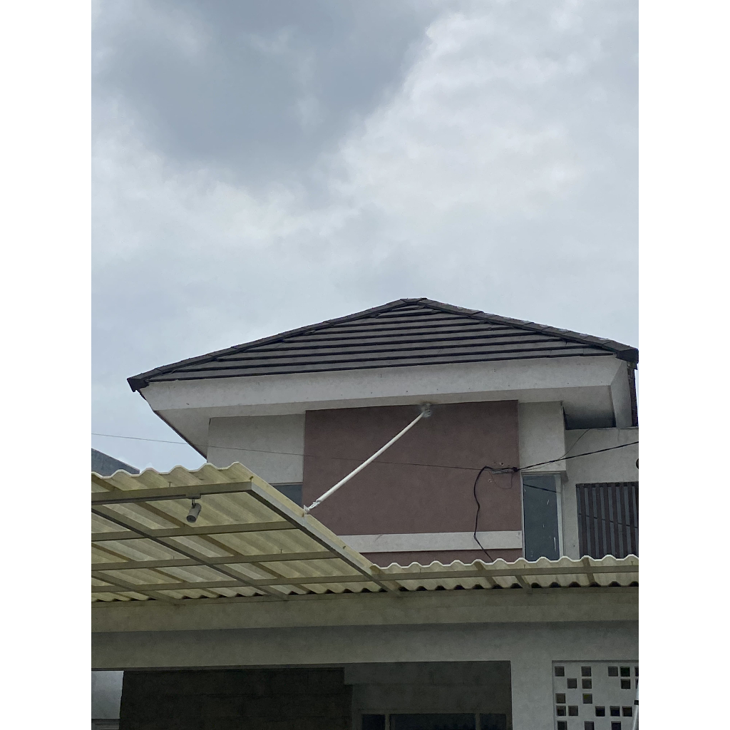 Kanopi Upvc Semi Transparan