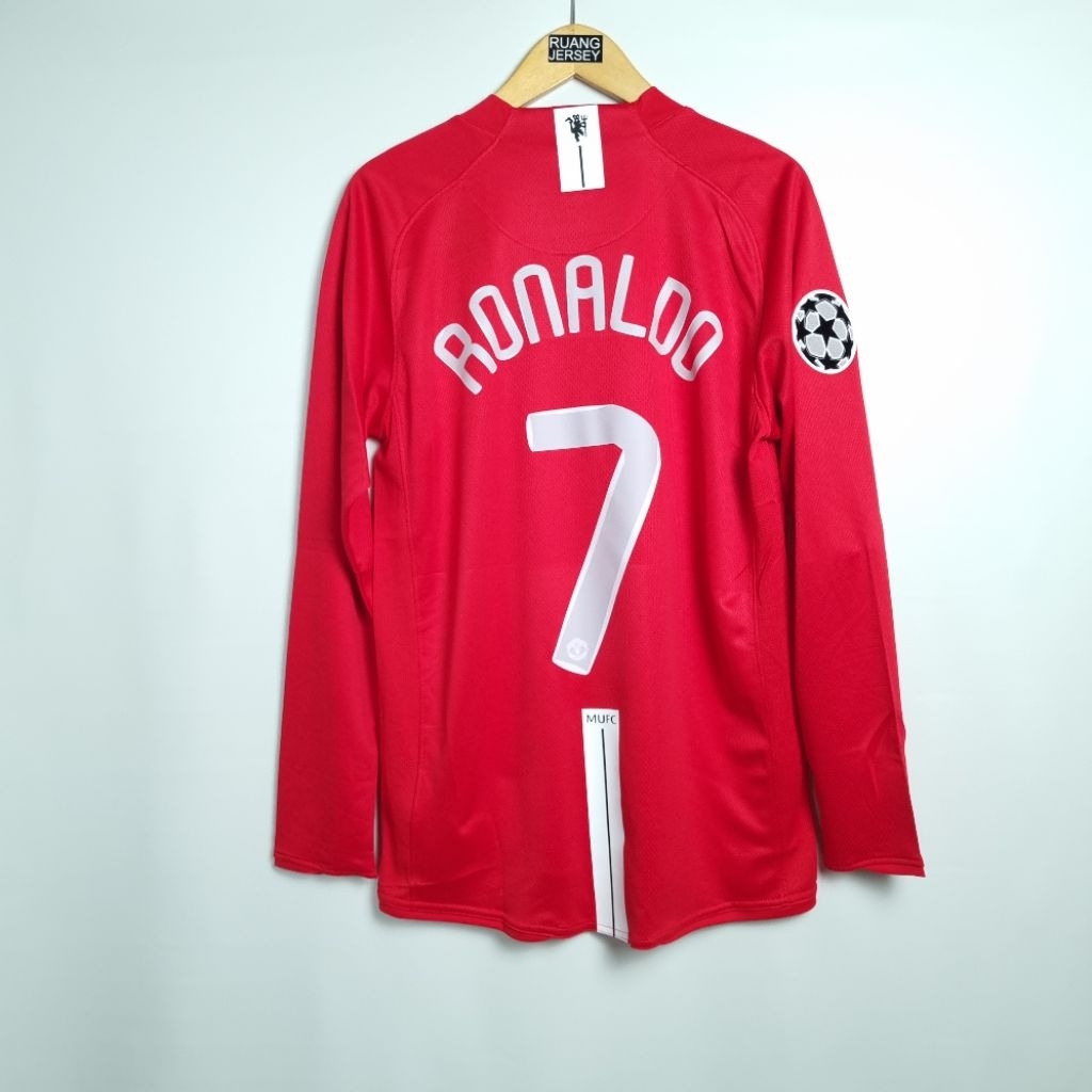 Jersey Retro Vintage MU Final Moscow 2008 - Ronaldo