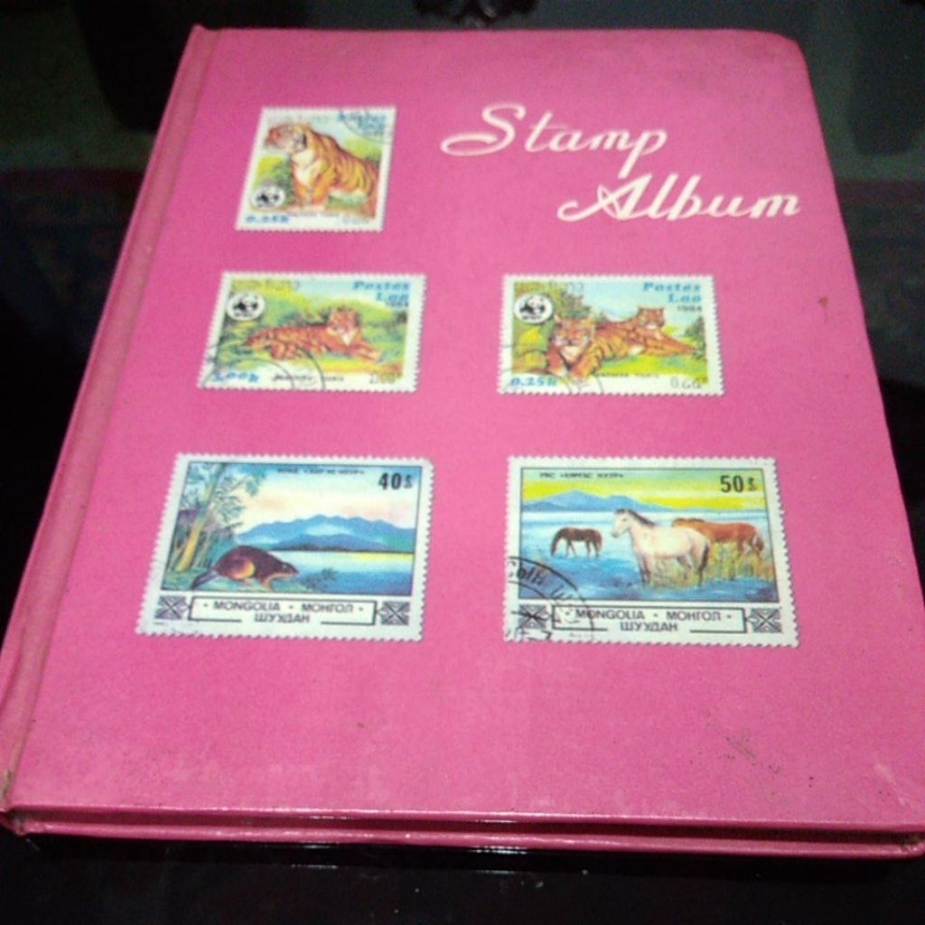 Album Perangko Lawas Kosongan Ukuran Besar