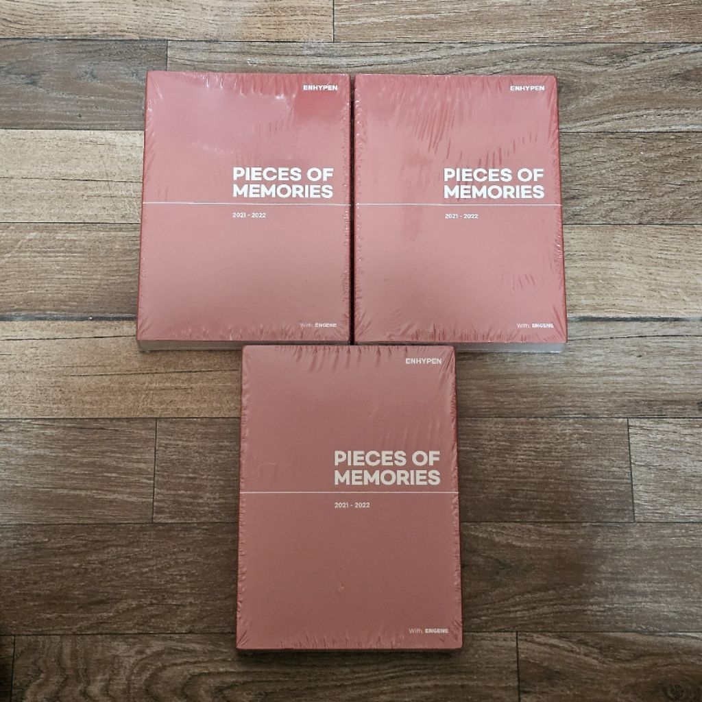 [READYSTOCK] ENHYPEN Piece of Memories POM 2021-2022 - Sunghoon, Sunoo, Niki, Heeseung, Jungwon, Jak