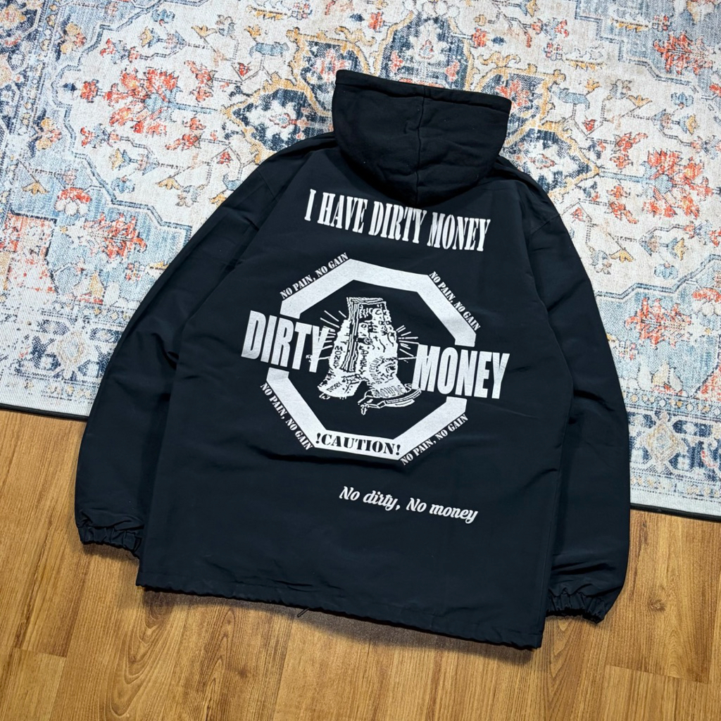 ATTENTION DIRTY MONEY COACH JACKET