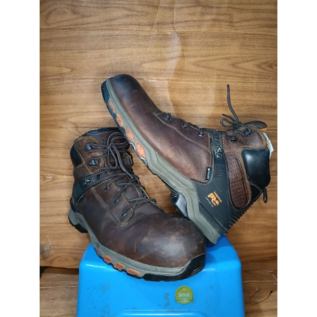 Sepatu Kulit SAFETY TIMBERLAND HYPERCHARGE size 48