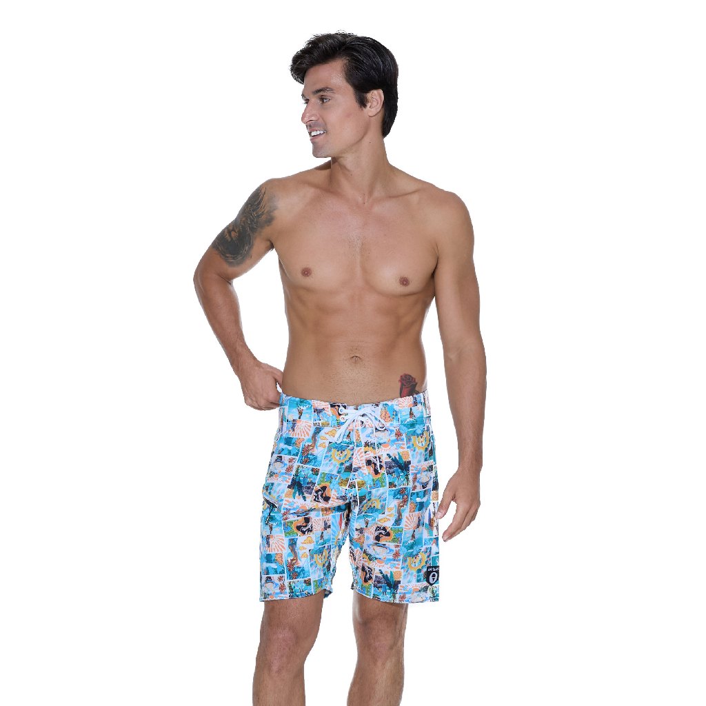 69SLAM Celana Pendek Olahraga Pria - PARADISE LIAM 4 WAYS STRETCH - SSNPDS-PM