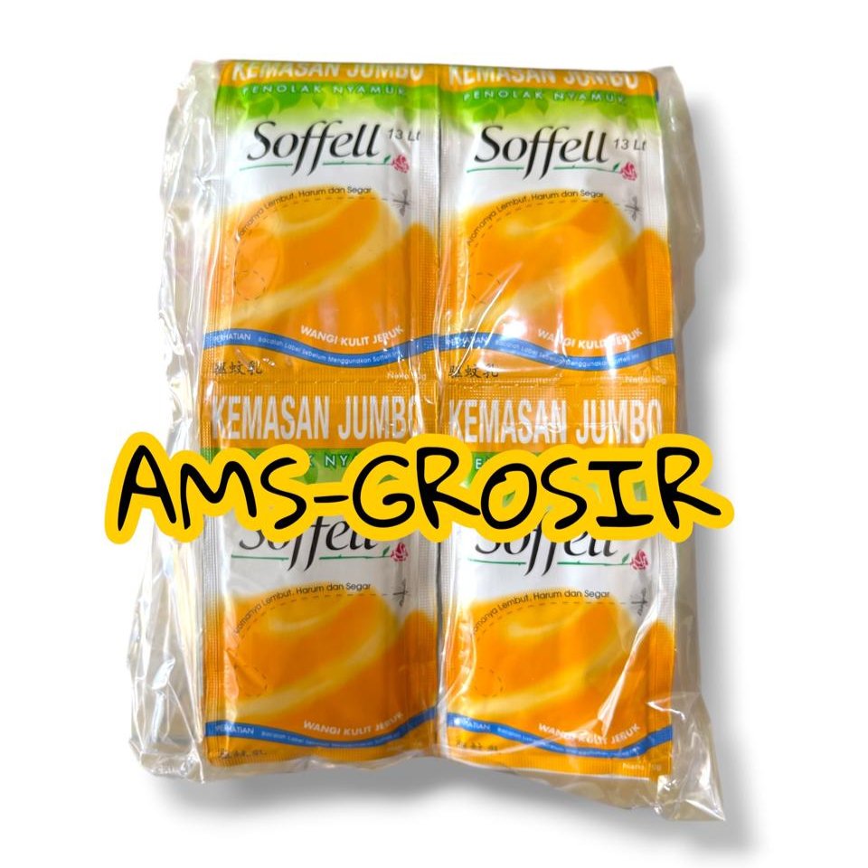SOFFEL JERUK SACHET 1000 PAK ( 72 SACHET )