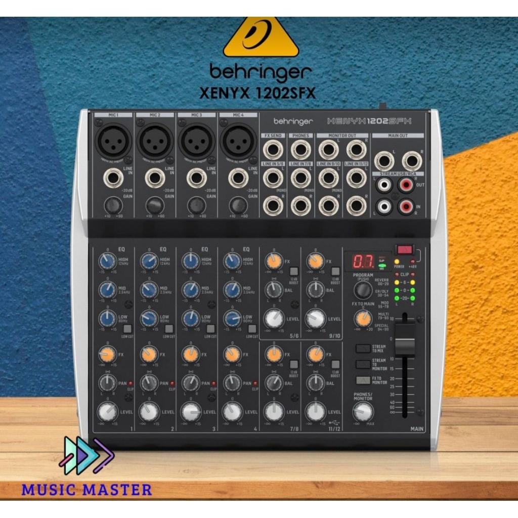 Behringer Xenyx 1202SFX