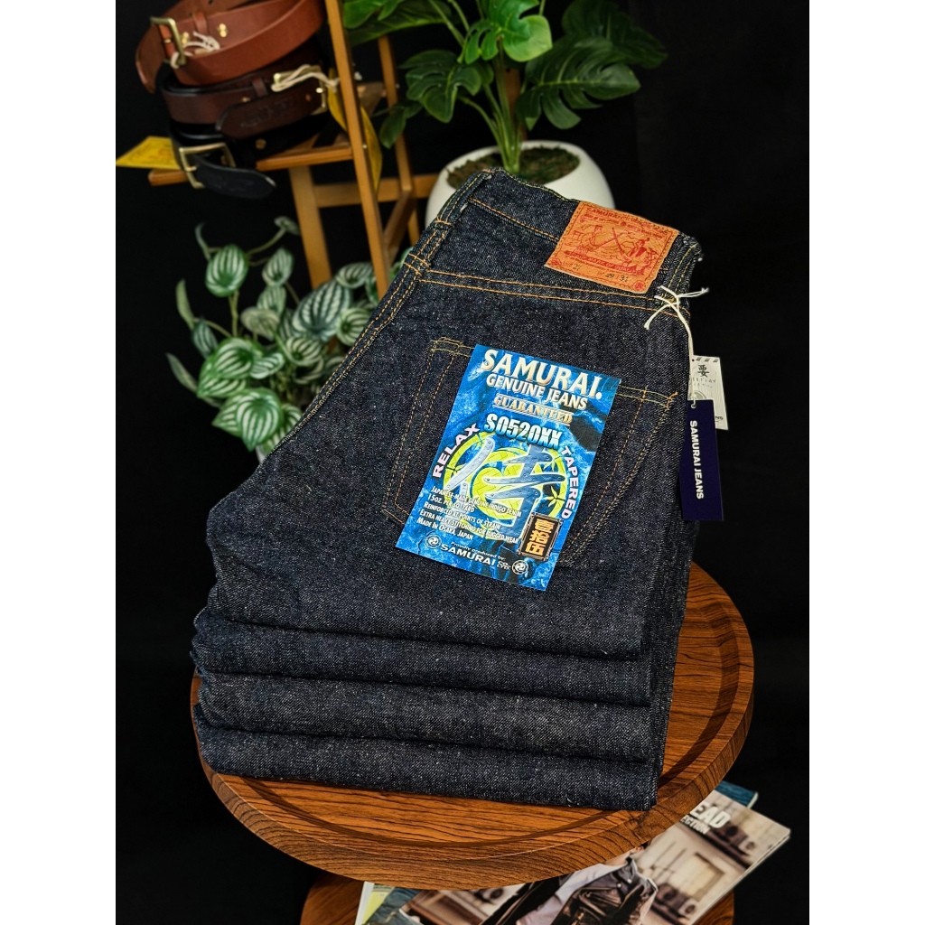 Samurai Jeans S0520XX 15oz Otokogi Selvage Relax Tapered Jeans