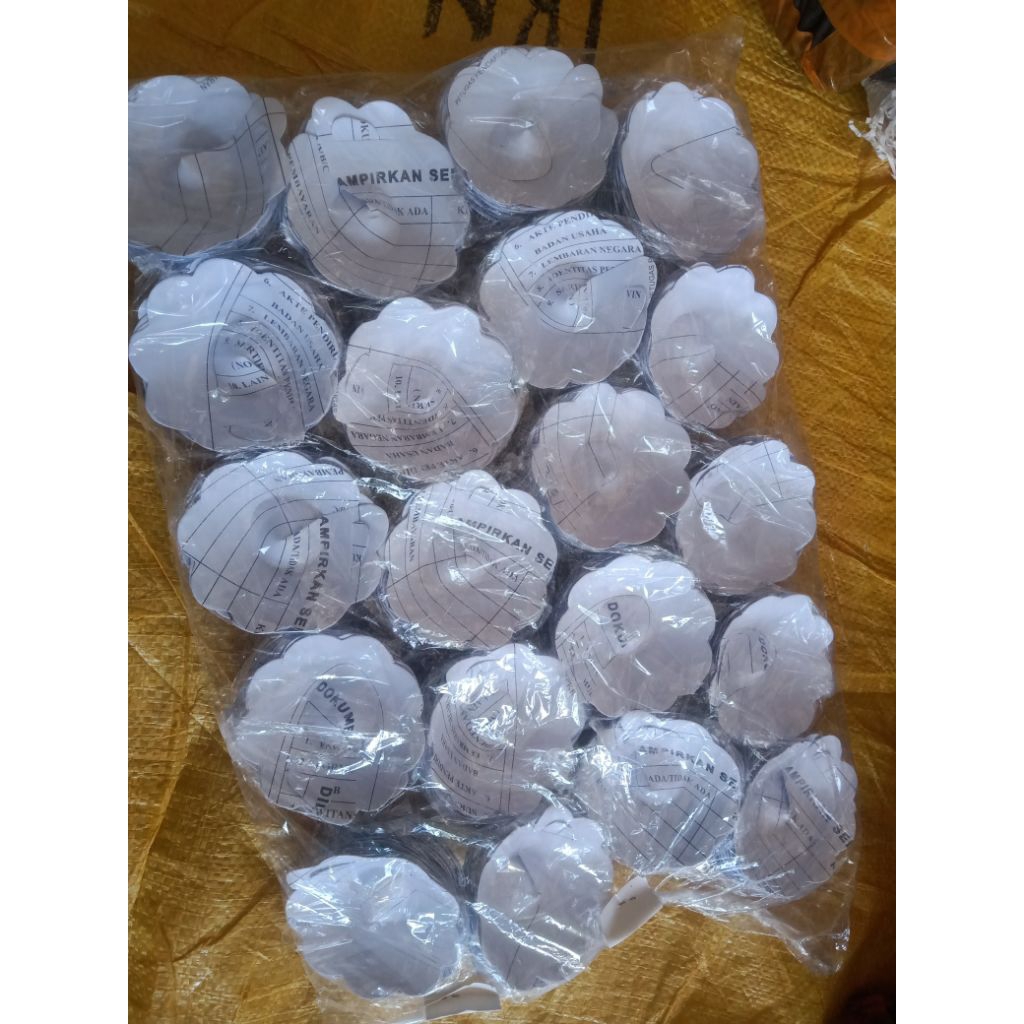 Cup Sudi bikang/tatakan kue Sudi bikang