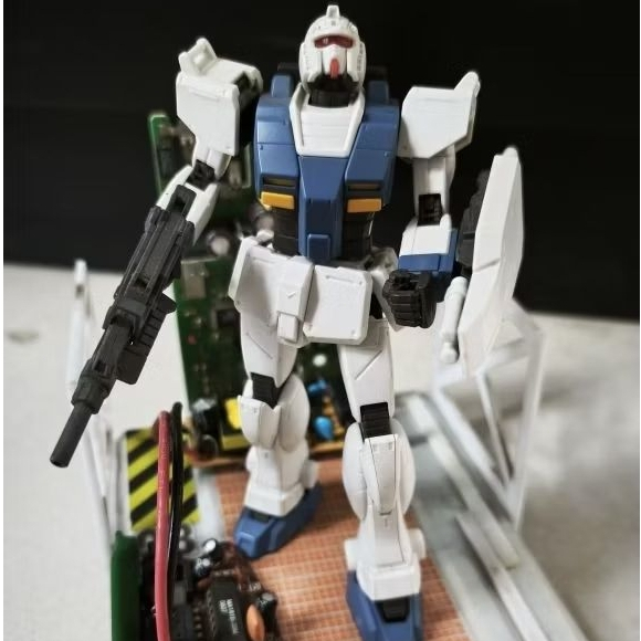 Bandai hg 1/144 Gundam local type