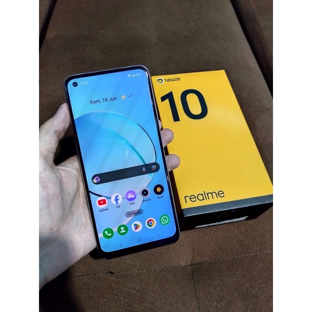 Realme 10 Ram 8/128 Fullset Second