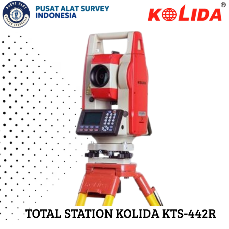 Total Station Kolida KTS-442R/Bekas lengkap set