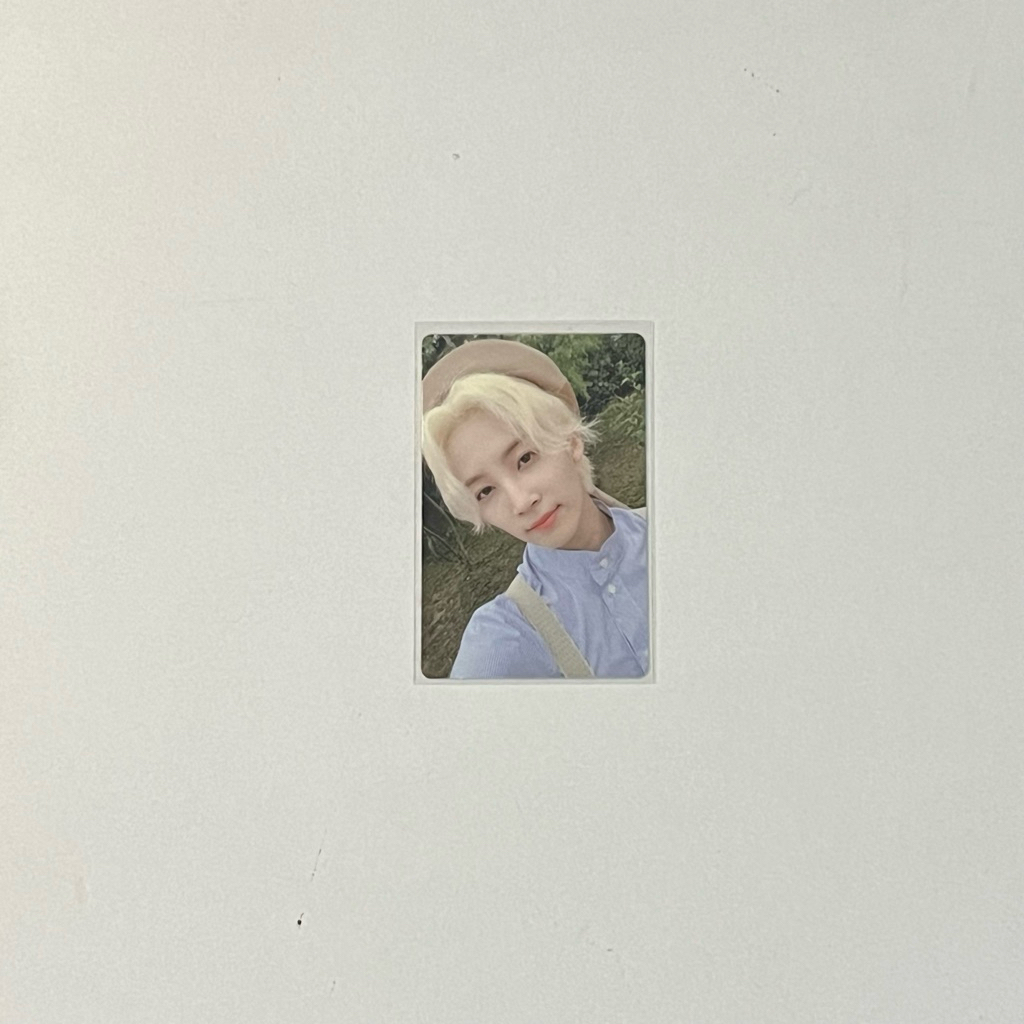 photocard official seventeen jeonghan an ode hope beret version