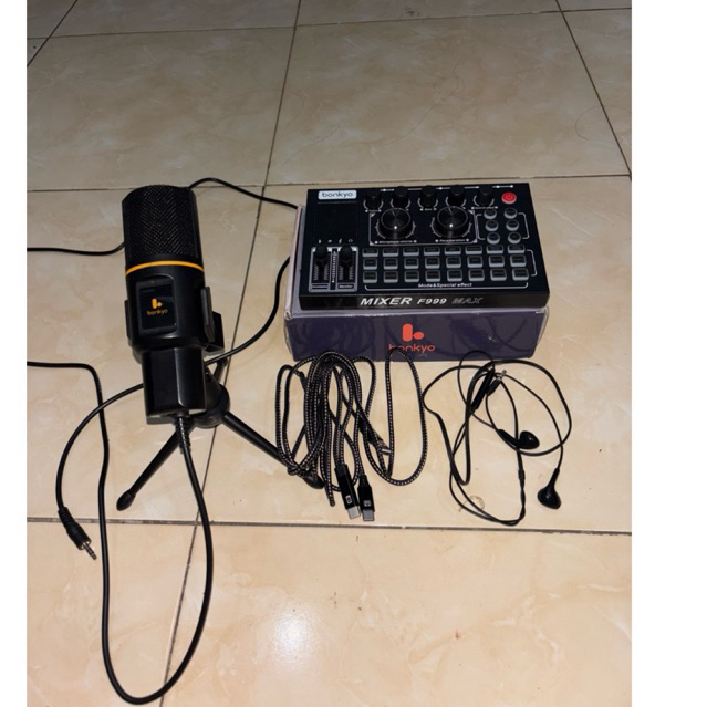 Soundcard bonkyo f999max lengkap