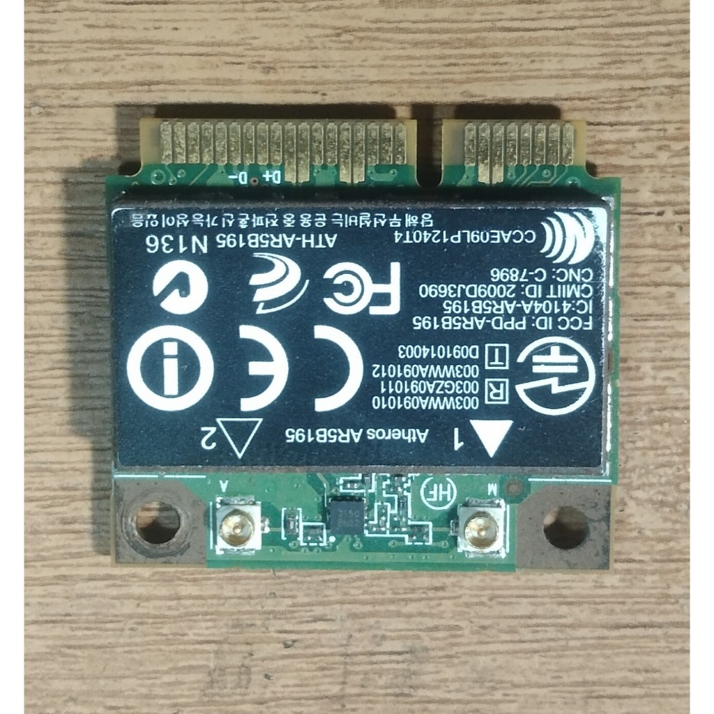 modul wifi plus bluetooth Atheros AR5B195 internal laptop HP 431 original