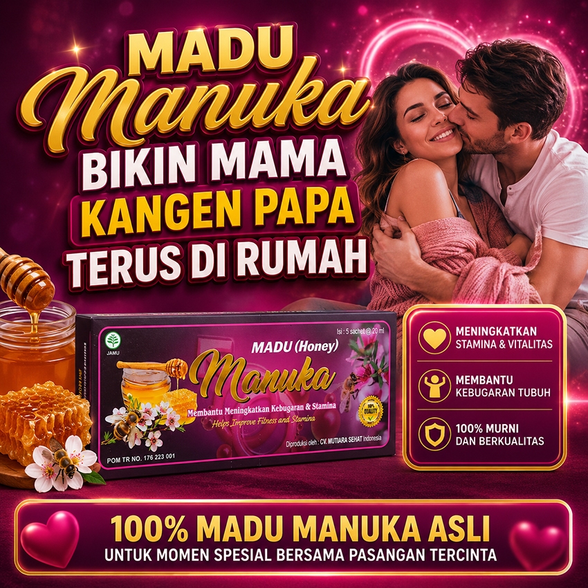 Herbal Alami Para Pria Kuat Ngecas Lama - MADU MANUKA