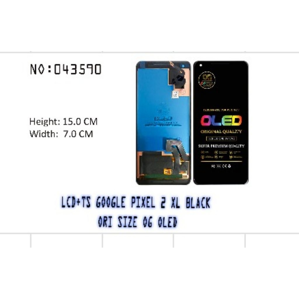 LCD TOUCHSCREEN GOOGLE PIXEL 2 XL ORIGINAL