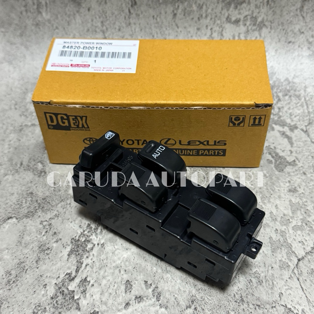 Switch saklar master power window Toyota Avanza Xenia Old 2004-2011 Luxio manual Original 84820-B001