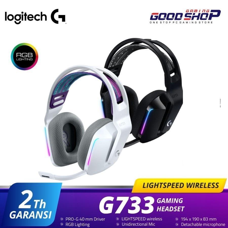 Logitech G733 Lightspeed - Wireless Gaming Headset