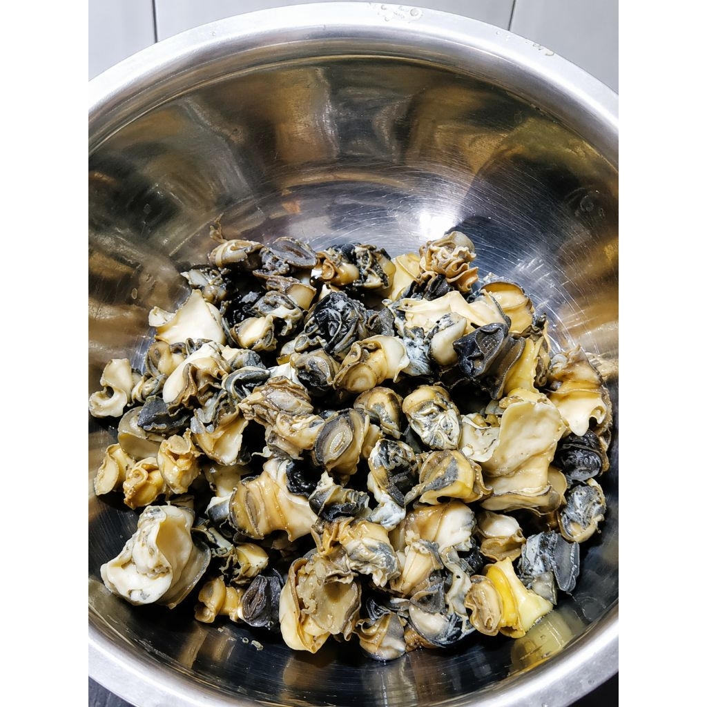 Daging Keong Mas Kupas Segar Siap Masak 250gr Frozen Seafood