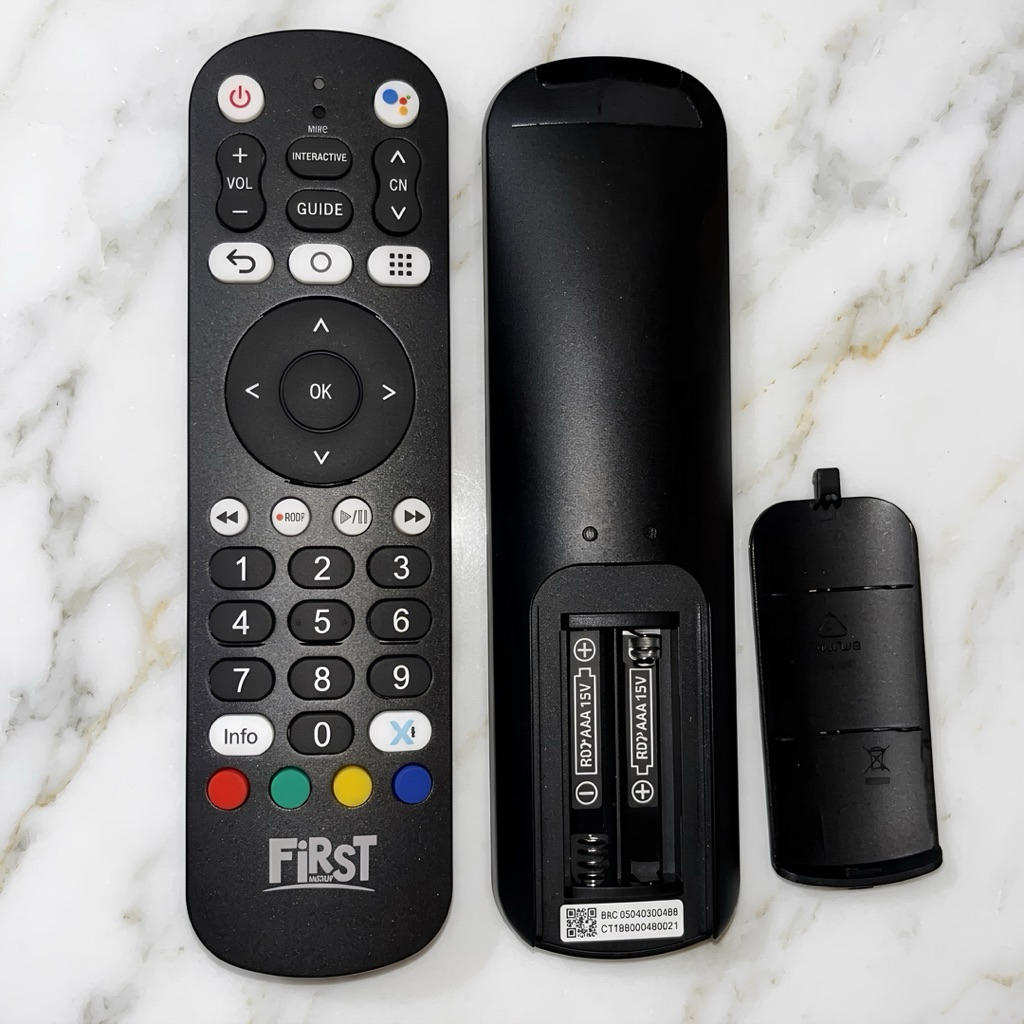 Remote STB X1 Original Support Voice dan Bluetooth