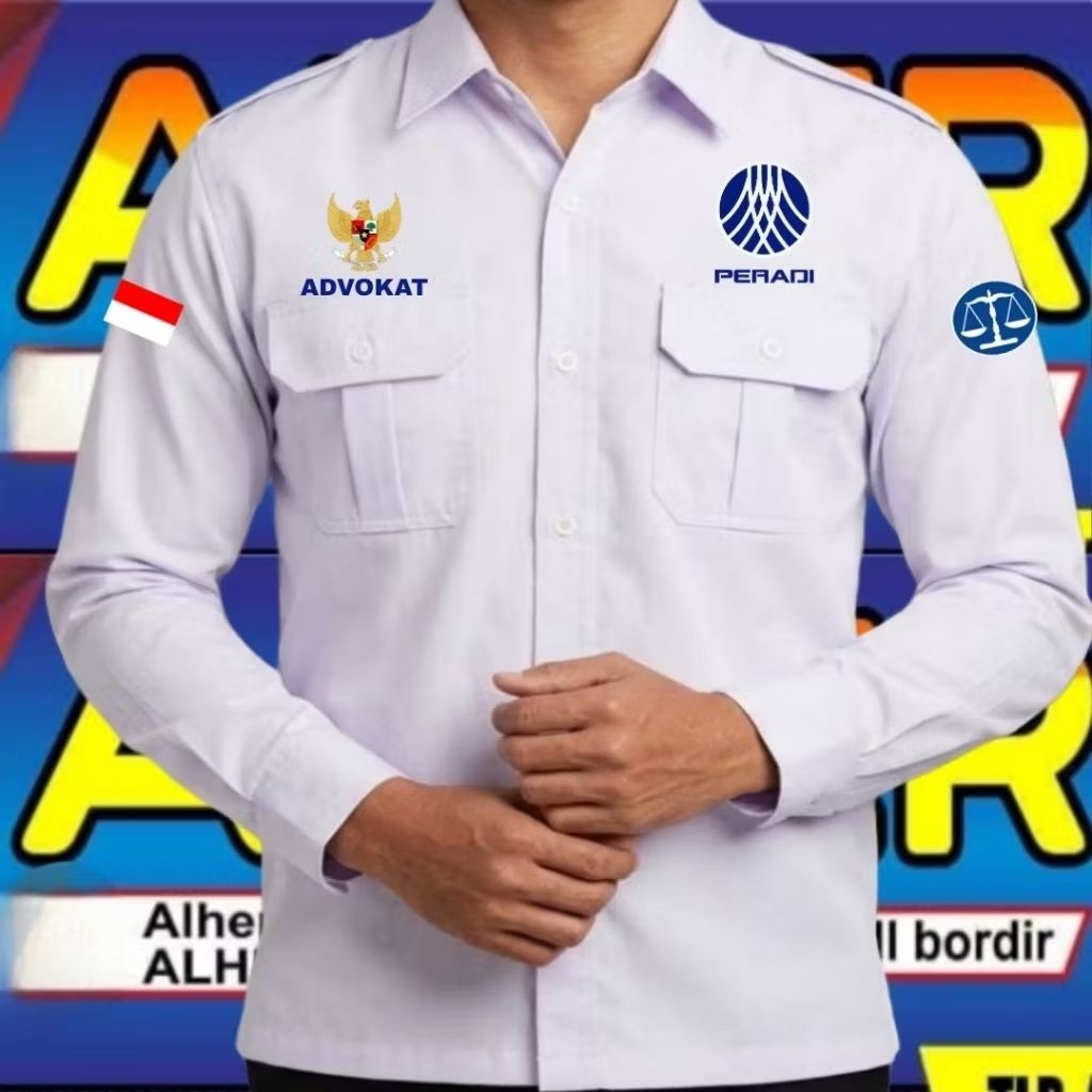 kemeja advokat kemeja lawyer Kemeja Peradi baju advokat seragam advokat baju Peradi seragam peradi P