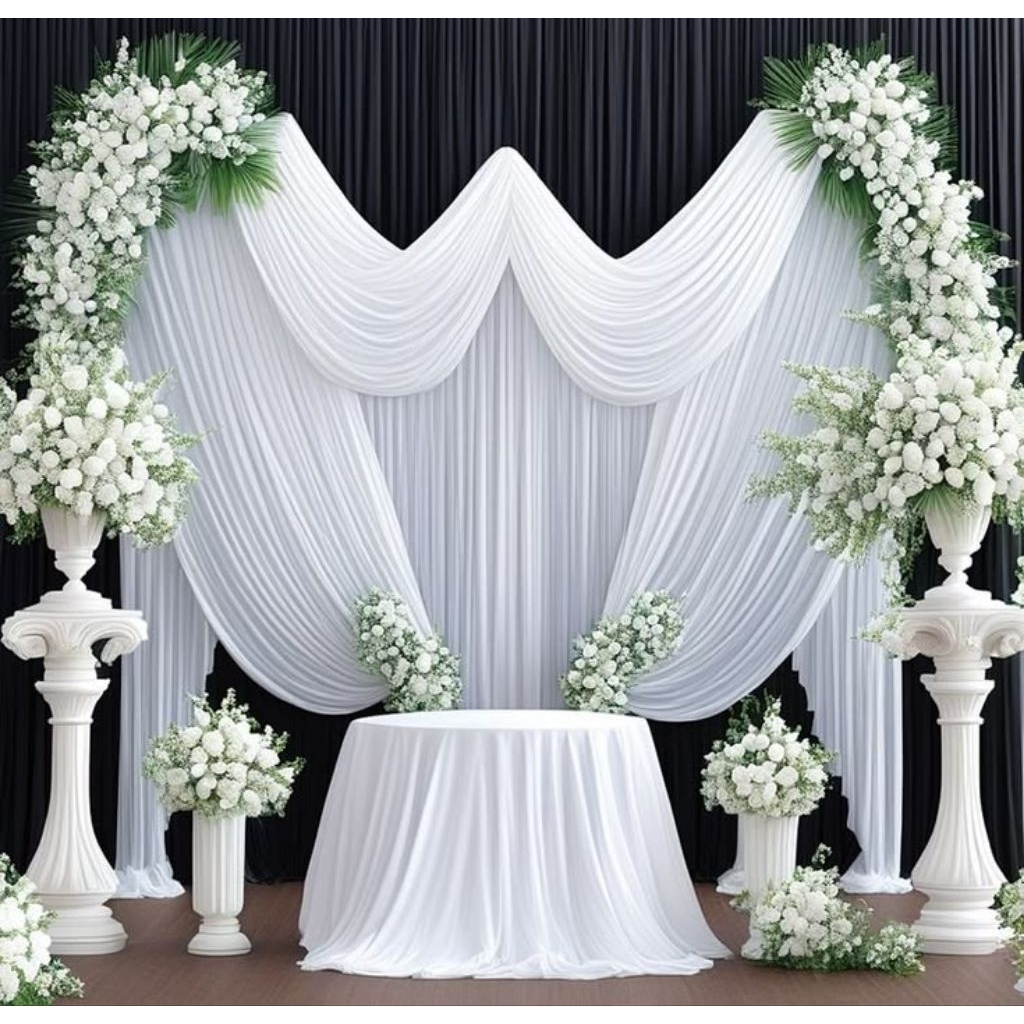 KAIN ABUTAY / FILAMIN / ABUTAI FILAMIN / KAIN DEKORASI / BACKDROP ACARA