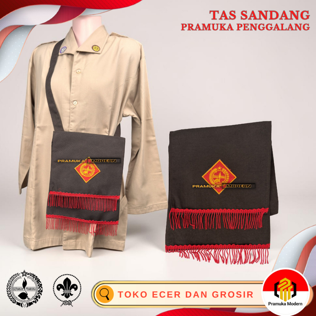 Tas sandang pramuka PENGGALANG | tas selempang pramuka PENGGALANG