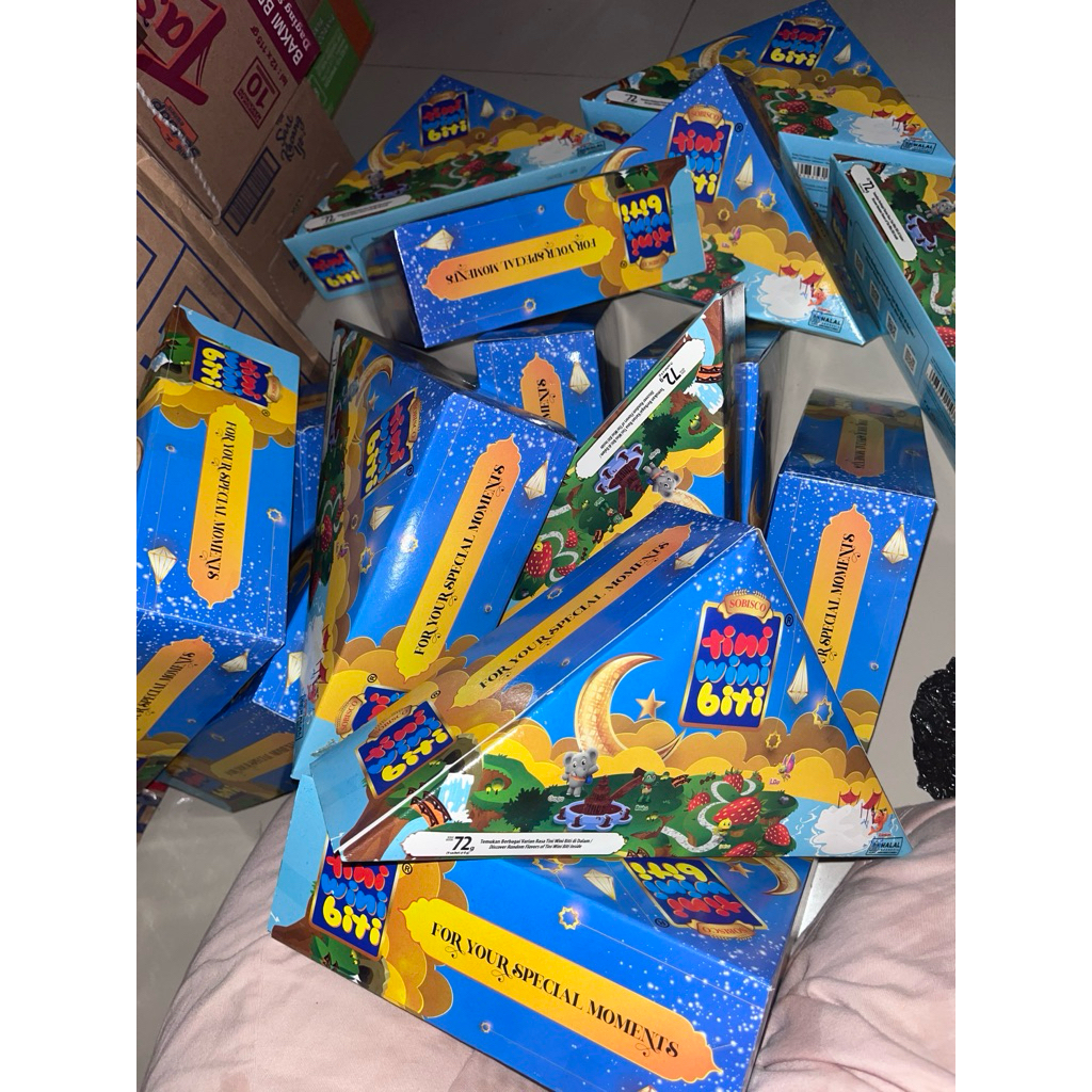 Tini Wini Biti Snack Segitiga Special Packaging
