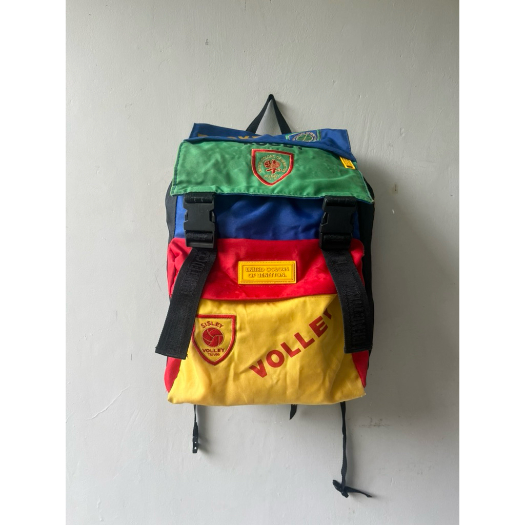 Tas Backpack Ransel Benetton Rugby/Basket