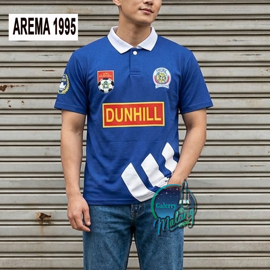 JERSEY AREMA 1995 - 1996 KLASIK RETRO malang gallery arema