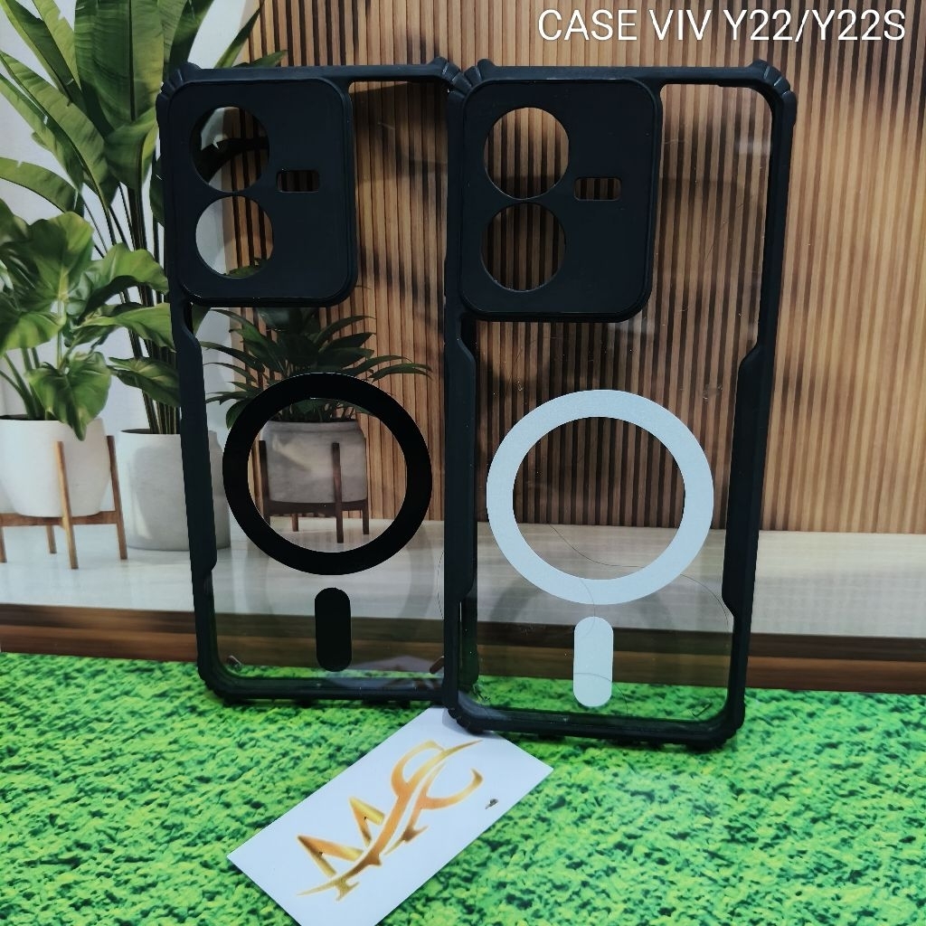 Soft Case Magsafe Spigen Vivo Y22 Y22S Silikon Pusion Armor