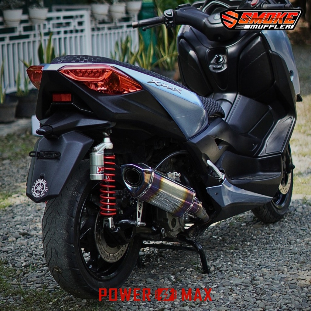 Knalpot XMAX - Knalpot XMAX Connected - Knalpot XMAX 250 - Knalpot Yamaha XMAX 250 Smoke Muffler