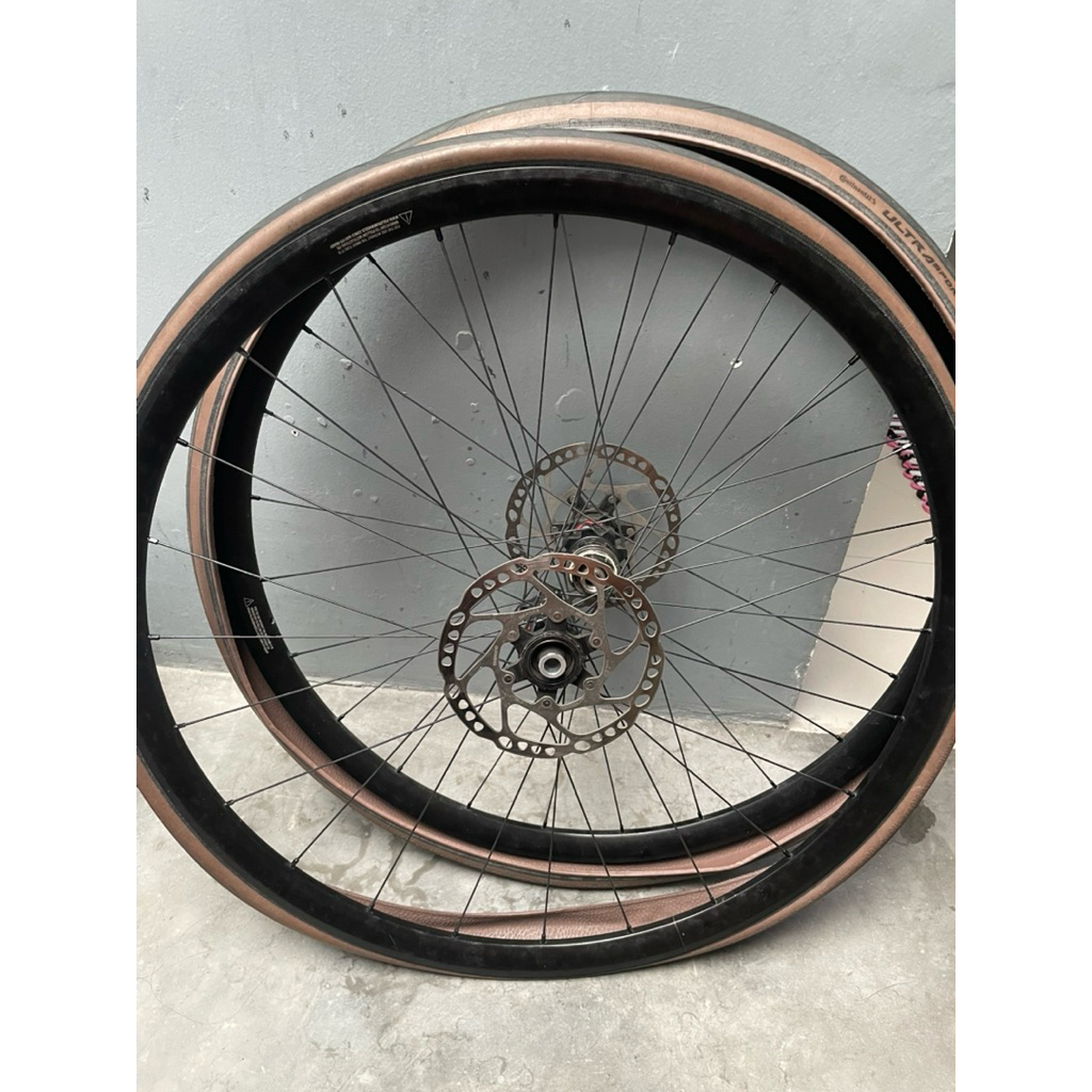 wheelset Fulcrum racing 5 (tanpa ban & rotor)