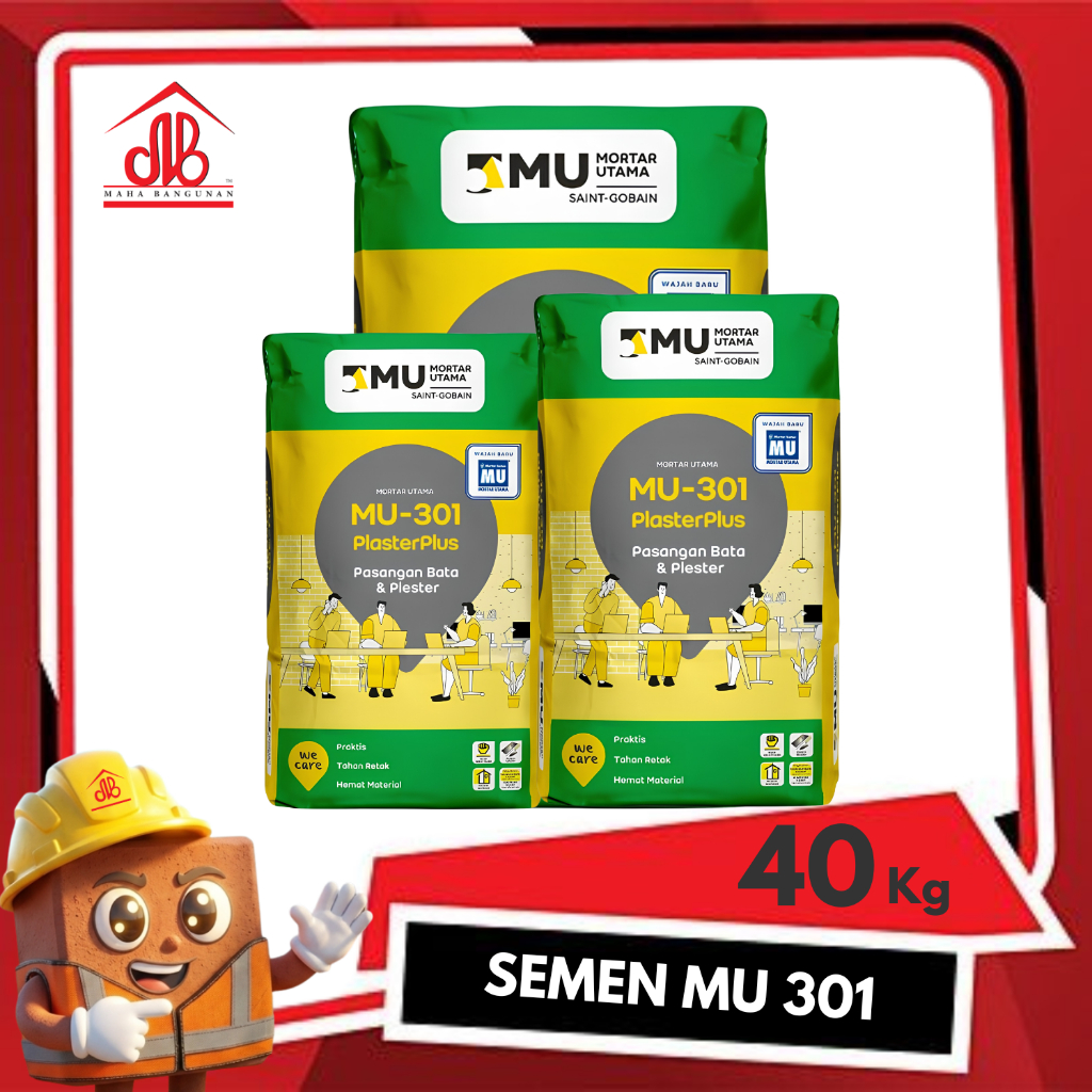 SEMEN MORTAR UTAMA MU - 301 PLESTER
