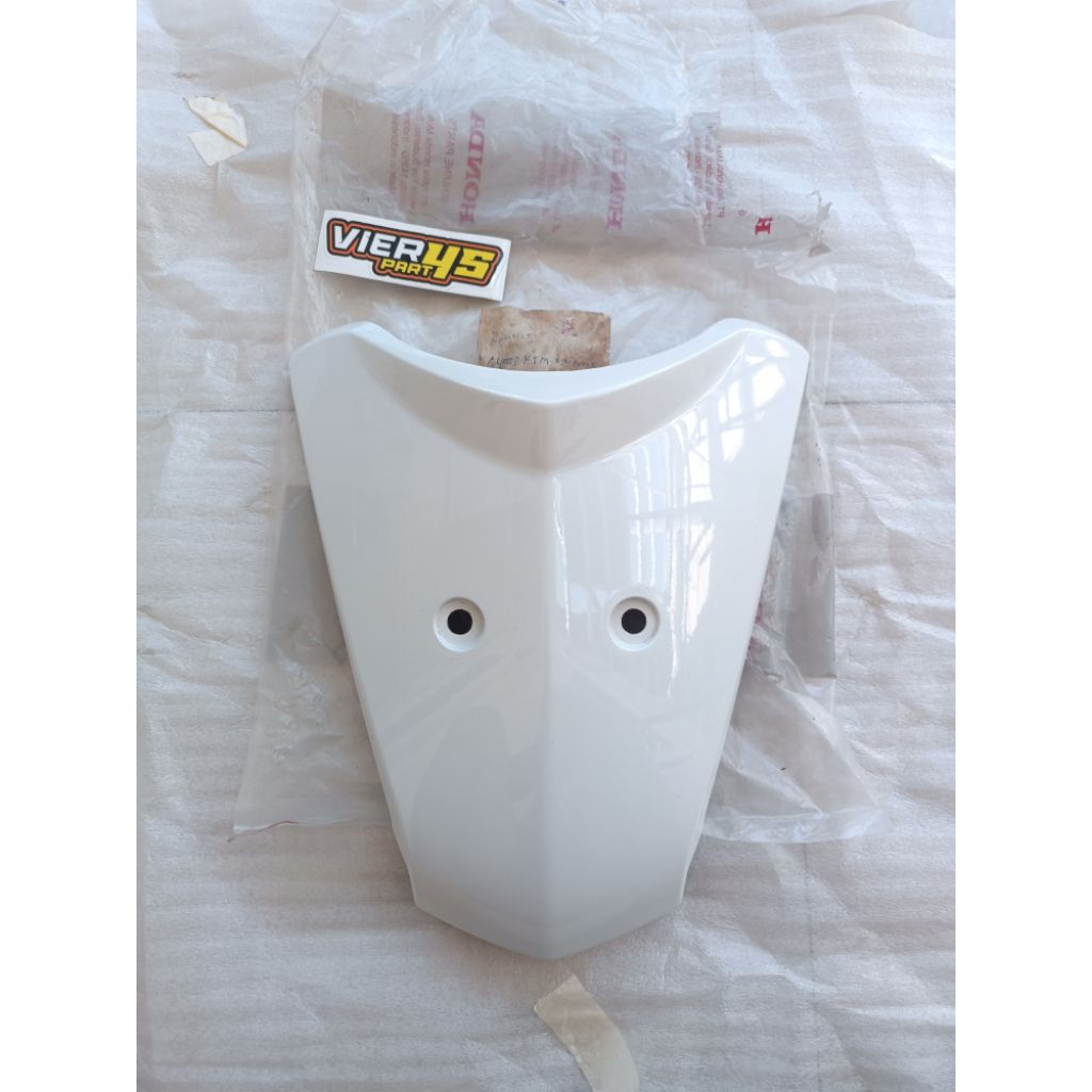 Tameng panel dasi depan putih honda supra X125 X 125 old lama original ahm 64500 KTM 850FMX