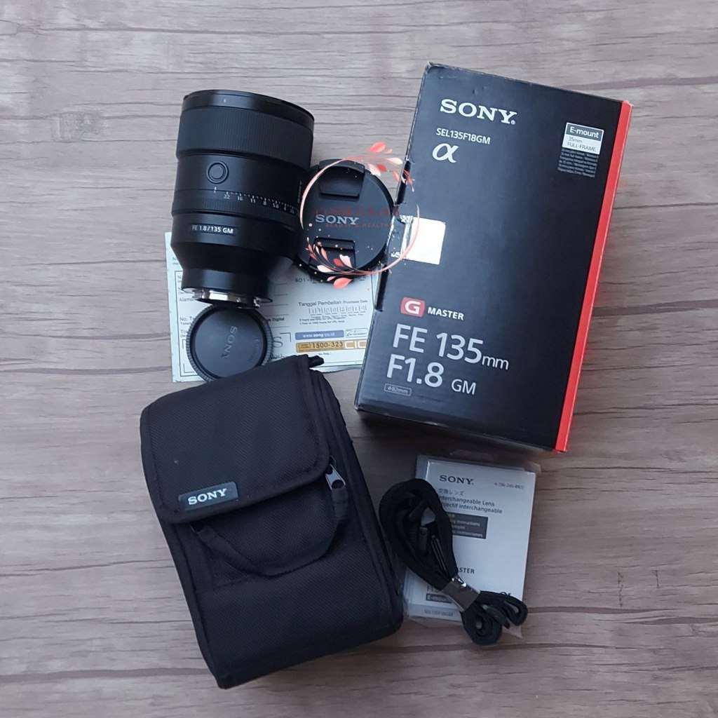 Lensa Sony FE 135F1.8 GM ex Garansi Sony Indonesia Bekas