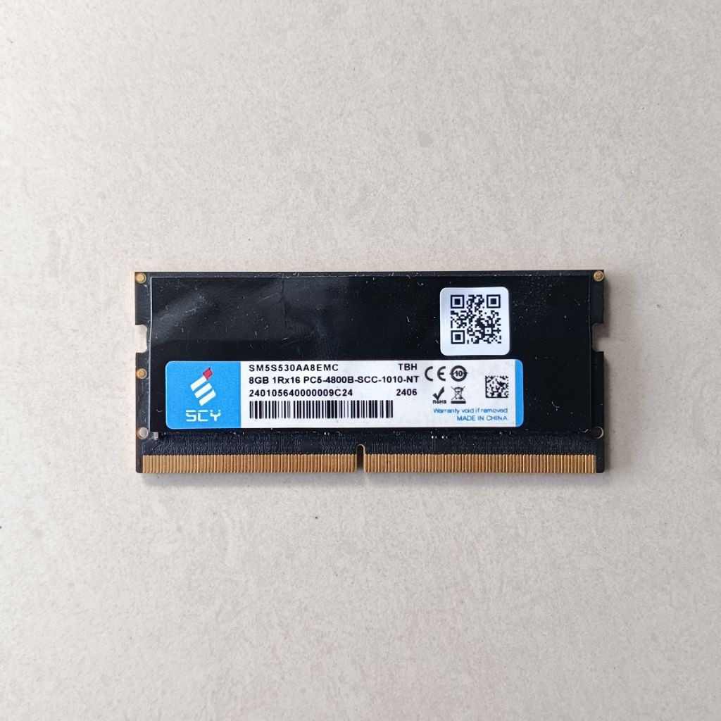 RAM SCY Sodimm 8GB DDR5 4800Mhz Normal