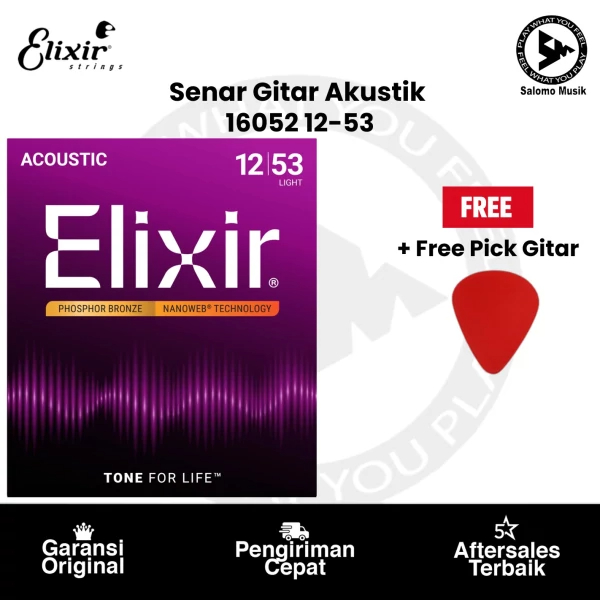 Senar Gitar Akustik Original Elixir 16052