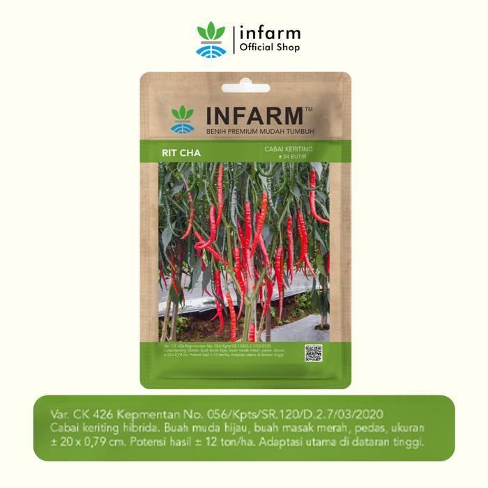 INFARM - Benih Cabai Keriting Micha, Benih Unggul Cabe Keriting Hibrida Bibit Super Cabe Keriting