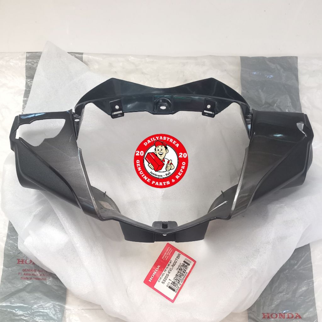 COVER TOTOK BATOK RUMAH LAMPU DEPAN COKLAT HONDA SUPRA X 125 BATMAN ORIGINAL AHM 53205-KVL-N00TBR
