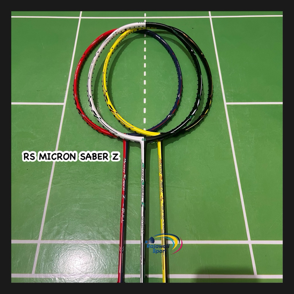 RAKET RS MICRON SABER Z / RAKET BADMINTON RS MICRON SABER Z ORIGINAL
