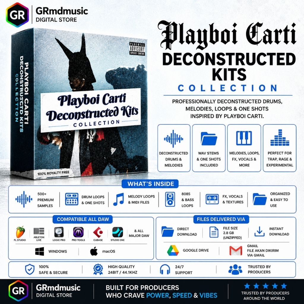 Playboi Carti Deconstructed Kits Collection (40+)