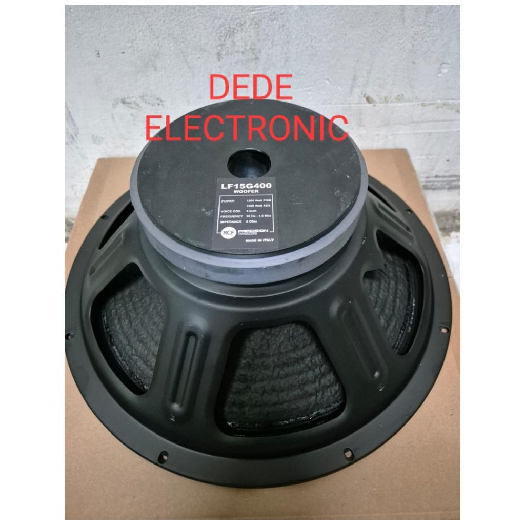 SPEAKER KOMPONEN 15 INCH RCF LF15G400 MID LOW 8 OHM