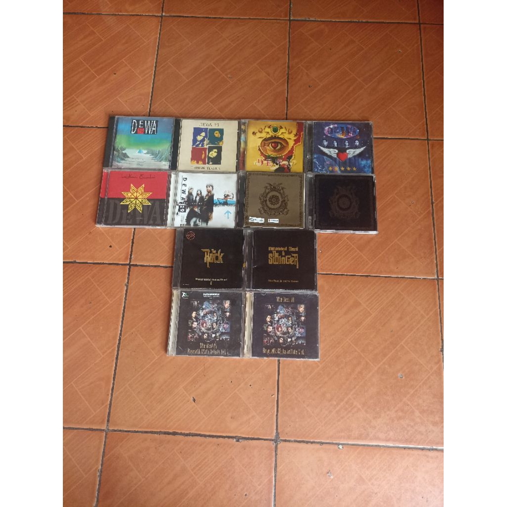 Varian Dewa Republik Cinta The Rock Cd Original