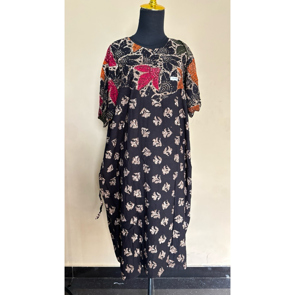 daster jumbo Hitam Ld140