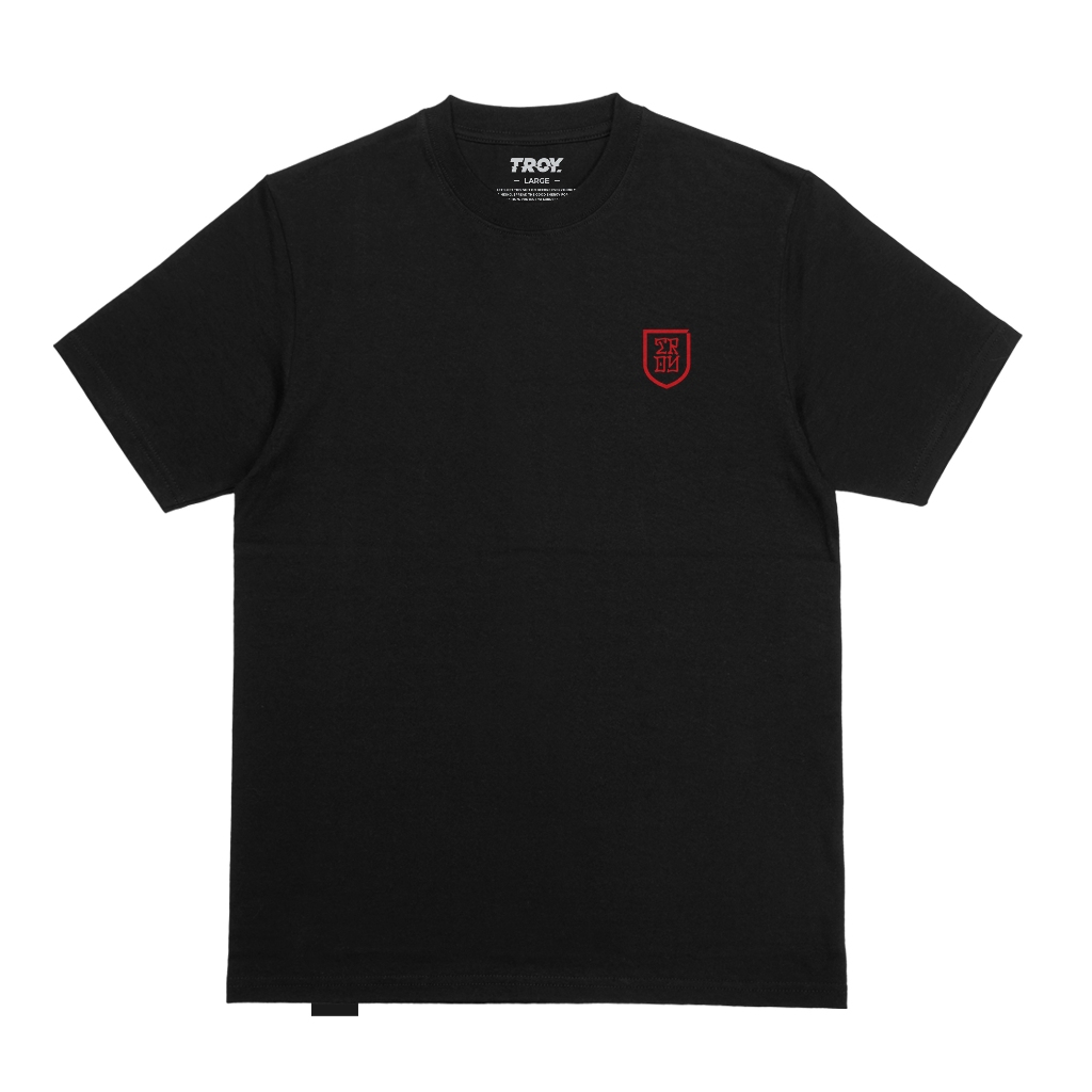 Troy Company Tshirt Black Power Disguise - Kaos Pria Lengan Pendek Hitam MTD 3640