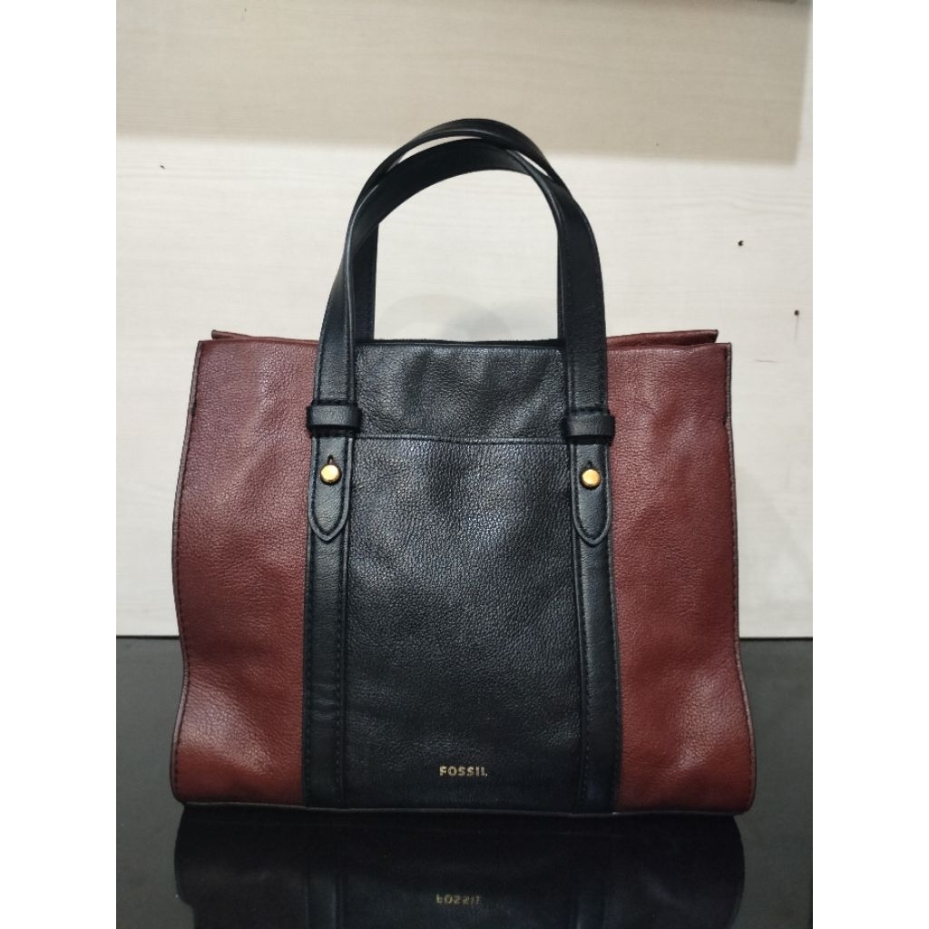 preloved Fossil Kingston satchel