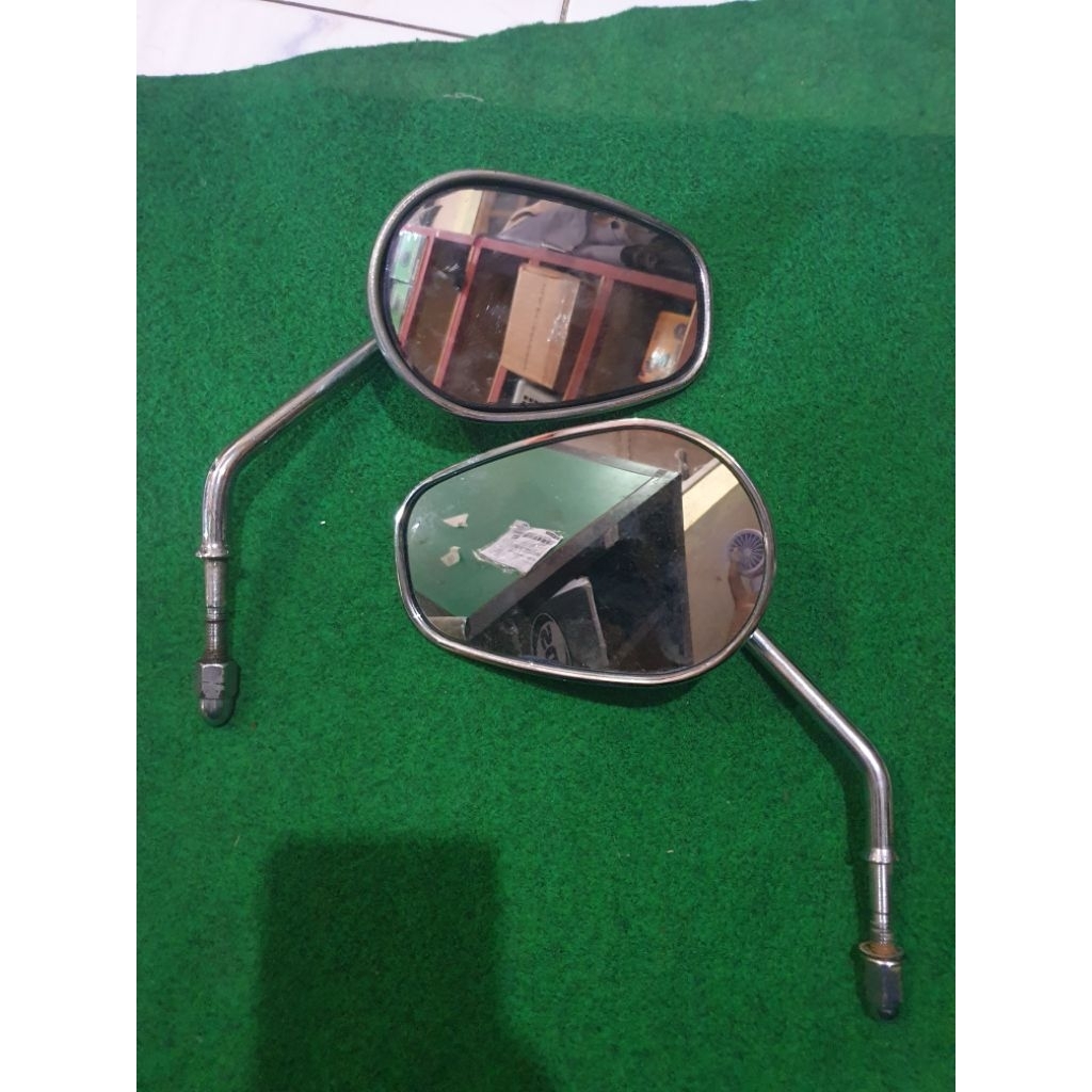 Kaca Spion Model Harley-Davidson Chrome (Sepasang) - Second/Seken