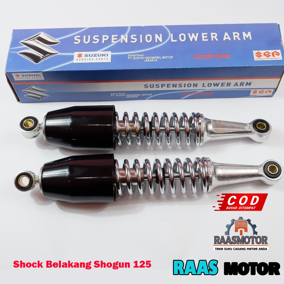 Shock Belakang Shogun 125 - ShockBreaker Motor Suzuki Shogun 125 raas part motor